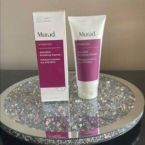 New Murad Hydration AHA/BHA Exfoliating Cleanser facial cleanser sealed